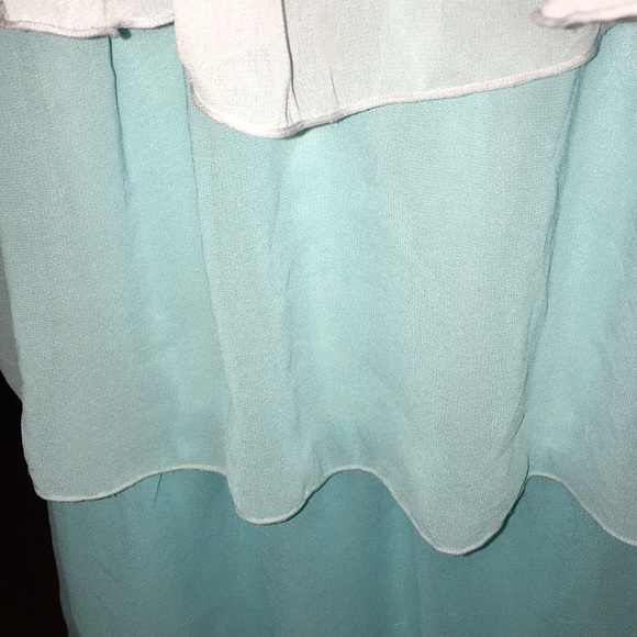 H & M 9/10 years old 3 Tone Light Blue Dress - Picture 3 of 6